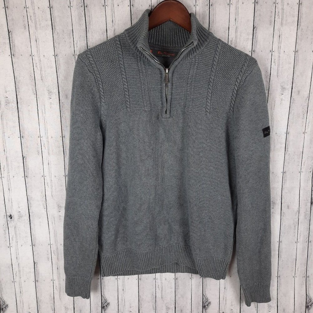Ben Sherman 1/4 Zip Sweater Men's Small